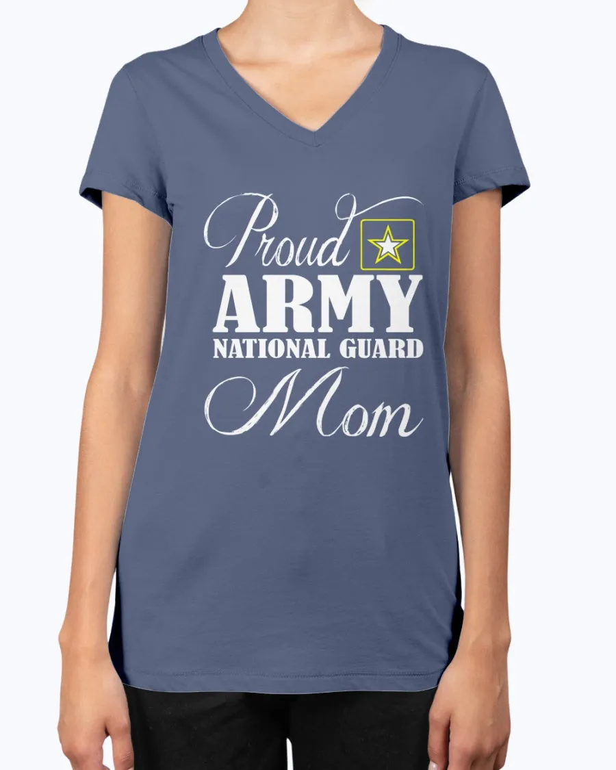 Army National Guard Mom Logo Star T-shirts
