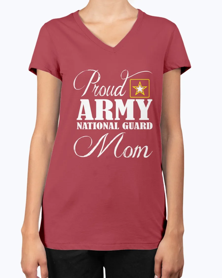 Army National Guard Mom Logo Star T-shirts