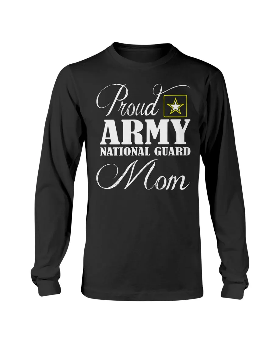 Army National Guard Mom Logo Star T-shirts