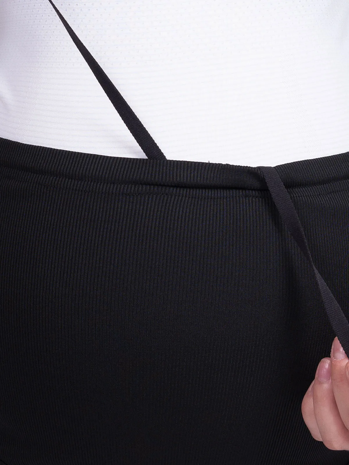 Ava & Me Maternity Elastic Rib Knit Waistband Pant