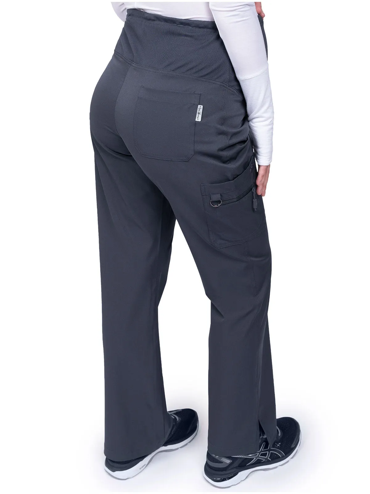 Ava & Me Maternity Elastic Rib Knit Waistband Pant