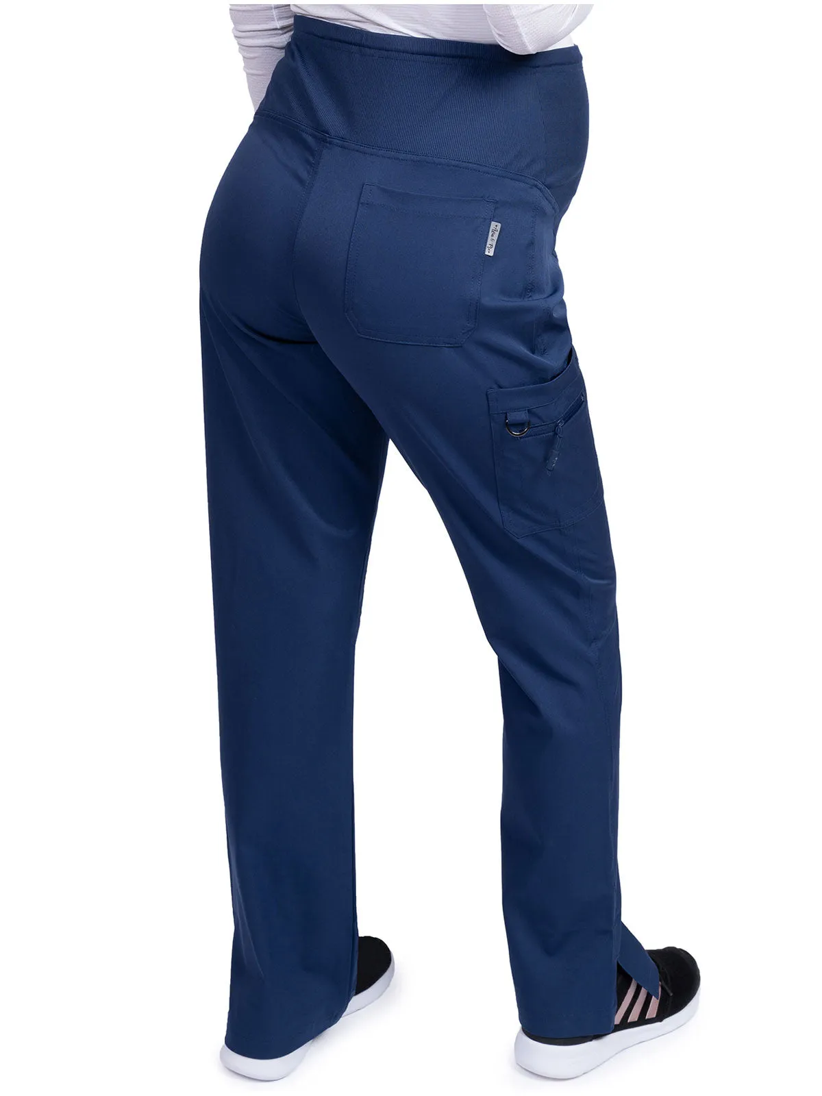Ava & Me Maternity Elastic Rib Knit Waistband Pant
